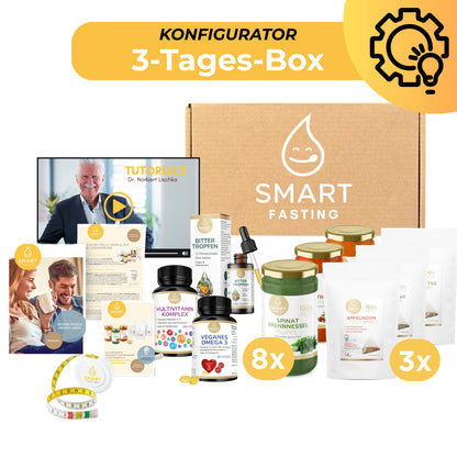 Personalisierbare 3-Tages-Box: Balance, Genuss und Individualität!