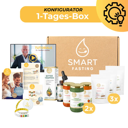 Personalisierbare 1-Tages-Box: Ihr perfekter Einstieg ins Fasten