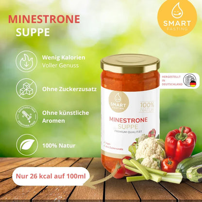 Minestrone Suppen Bundle – Leicht und sättigend für deinen Fastentag - Inhalt - Smart Fasting